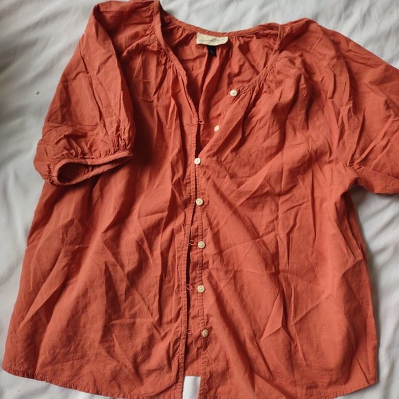 Universal Thread Button Down Blouse - Picture 1 of 5